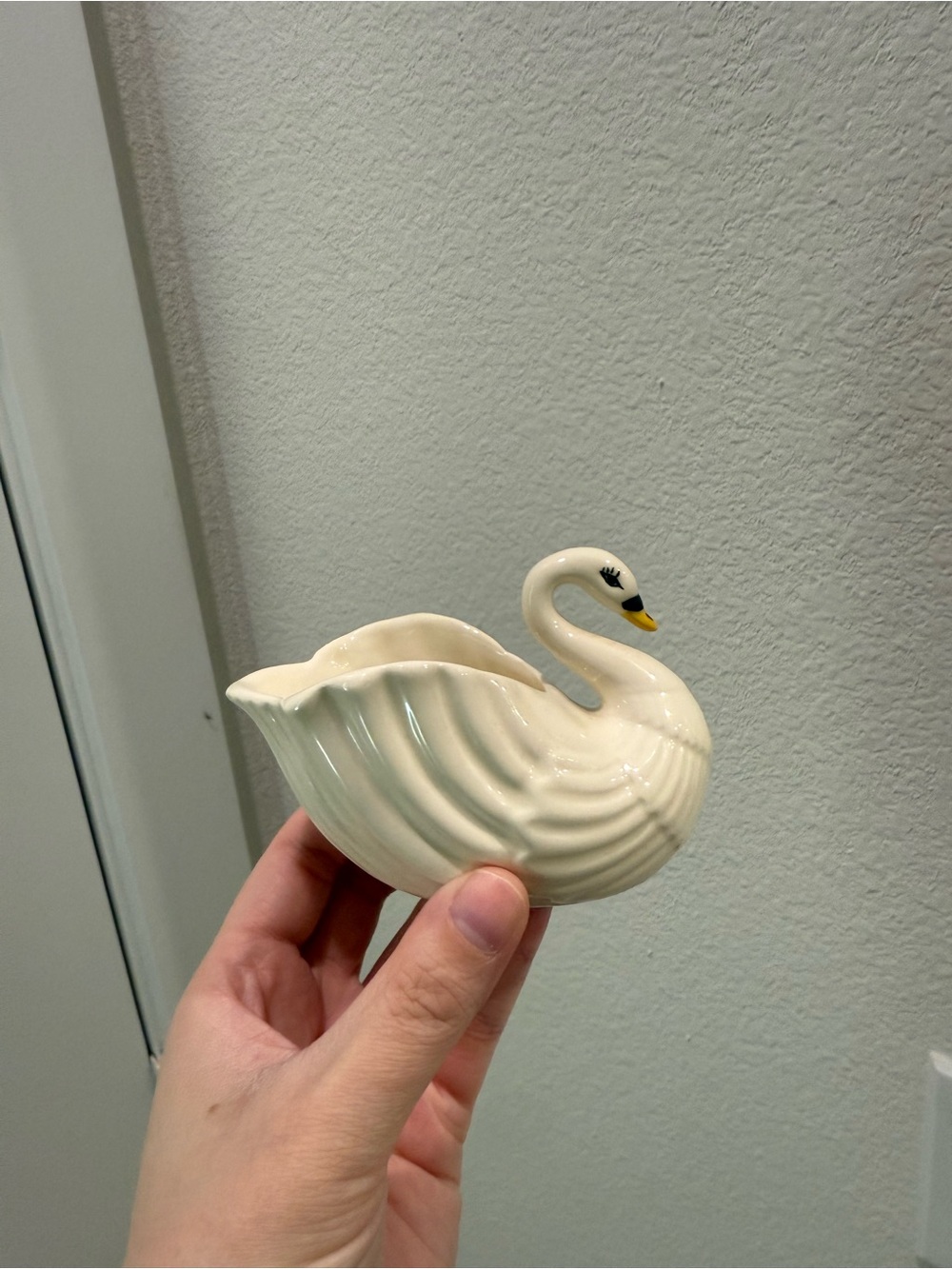 Vintage Ceramic Swan